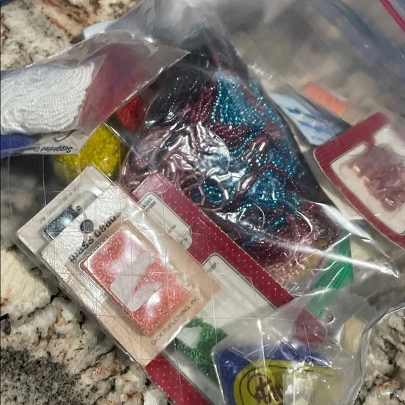 Seed Beads Assortment gallon size bag - Picture 2 of 4